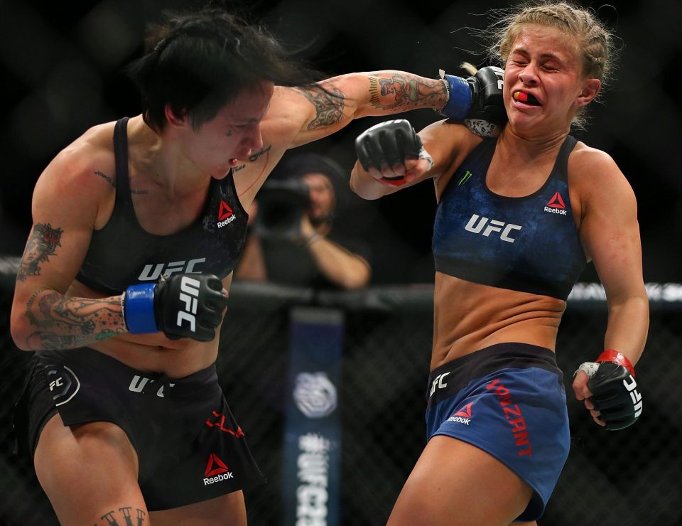  Paige VanZant fought valiantly in her UFC defeat after breaking her arm in the first round