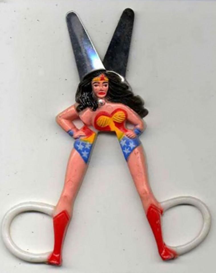  These Wonder Woman scissors are the stuff of nightmares