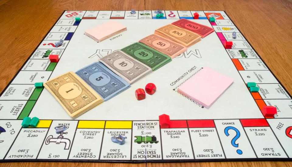  If you have a limited edition Monopoly board it could be worth hundreds