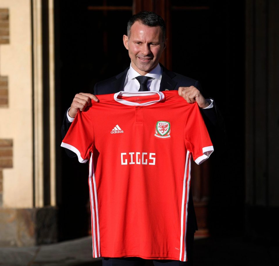  Giggs was appointed the new Wales manager earlier this month