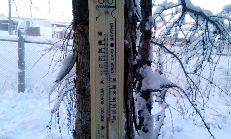  The village in Siberia gets so cold this thermometer broke when it hit -62C