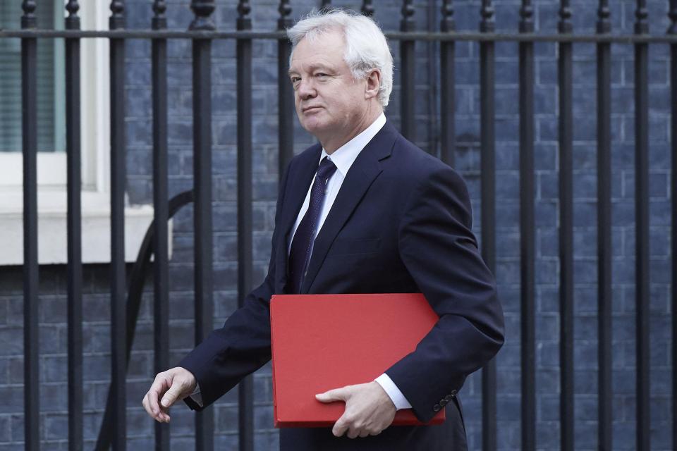  David Davis is leading the British side of Brexit negotiations