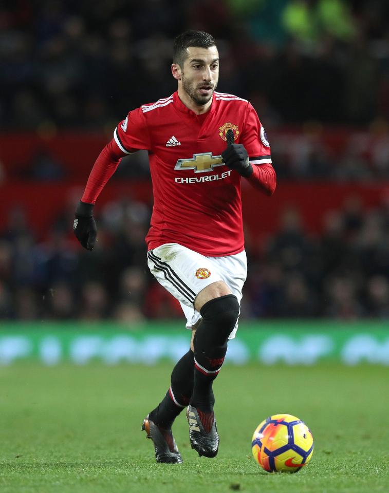  Henrikh Mkhitaryan is set to leave Manchester United with Alexis Sanchez going the other way