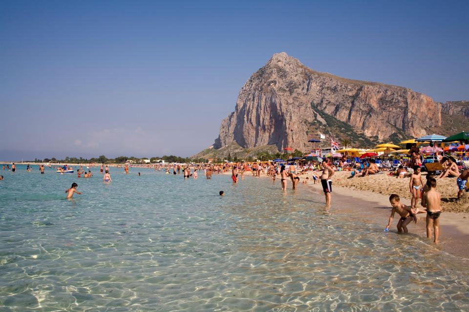  Beach in Trapani, Sicily