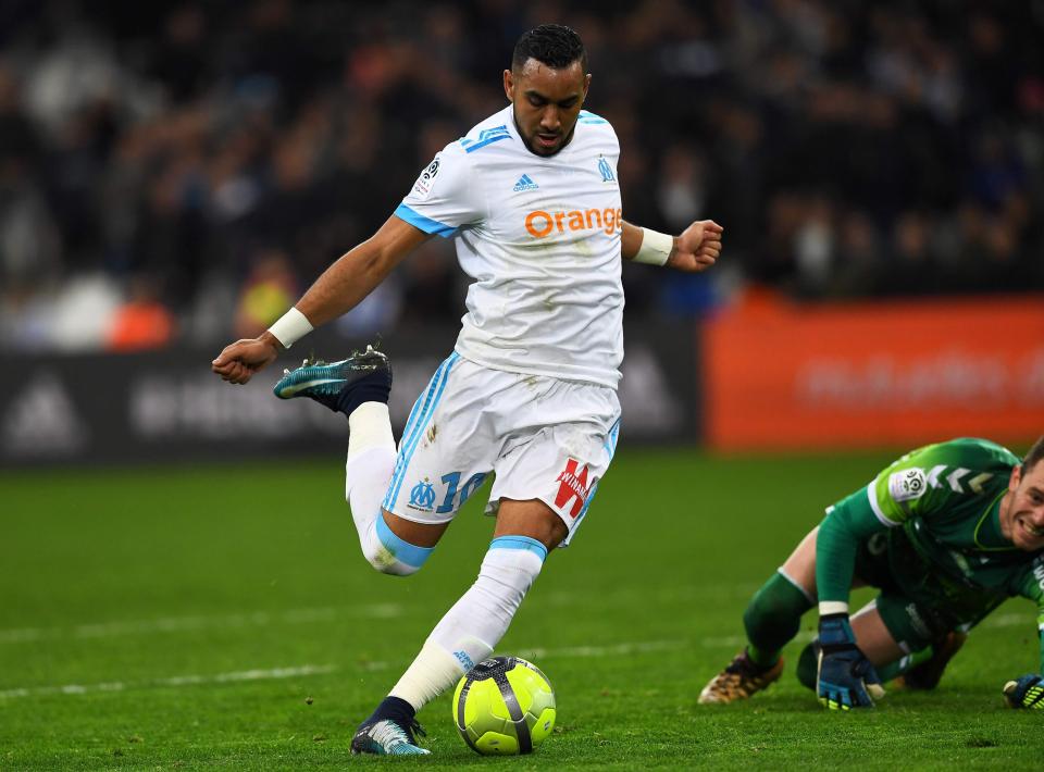  Dimitri Payet rounds the keeper to finish for Marseille