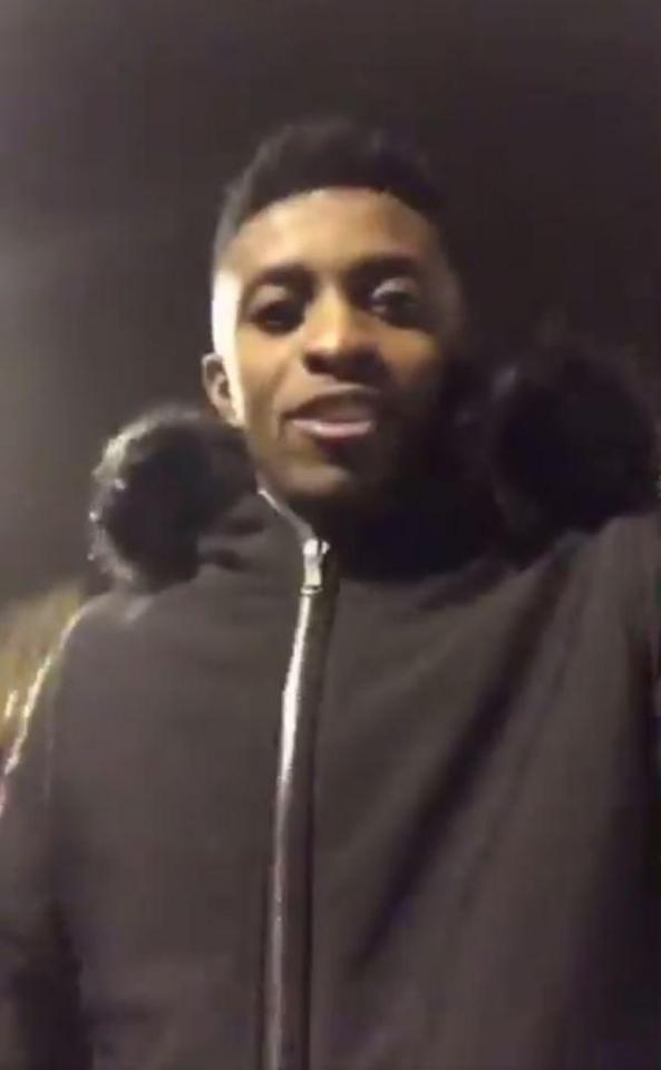  Footage of Arsenal targte Malcom laughing and joking after Bordeaux's loss to Caen has emerged