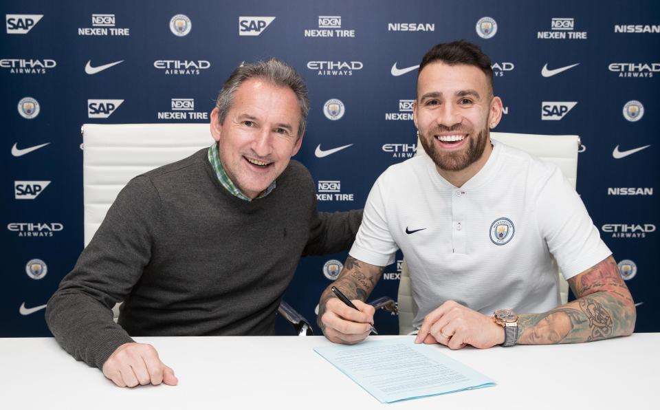 Otamendi revealed he was delighted to be extending his future at City