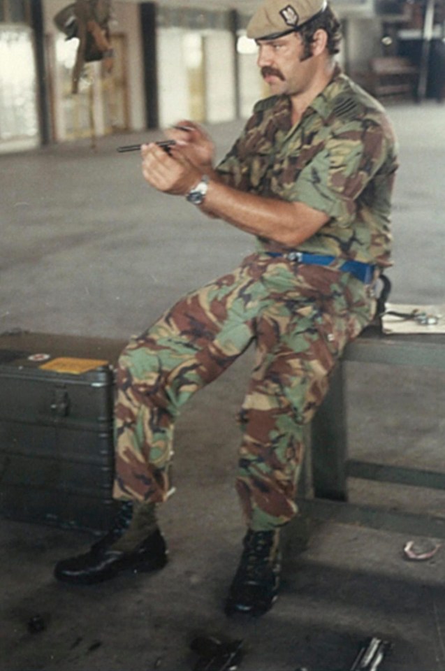 The former SAS sergeant on duty 