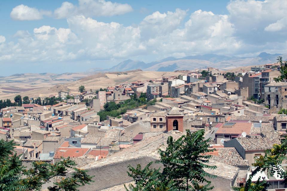  View of the town of Corleone