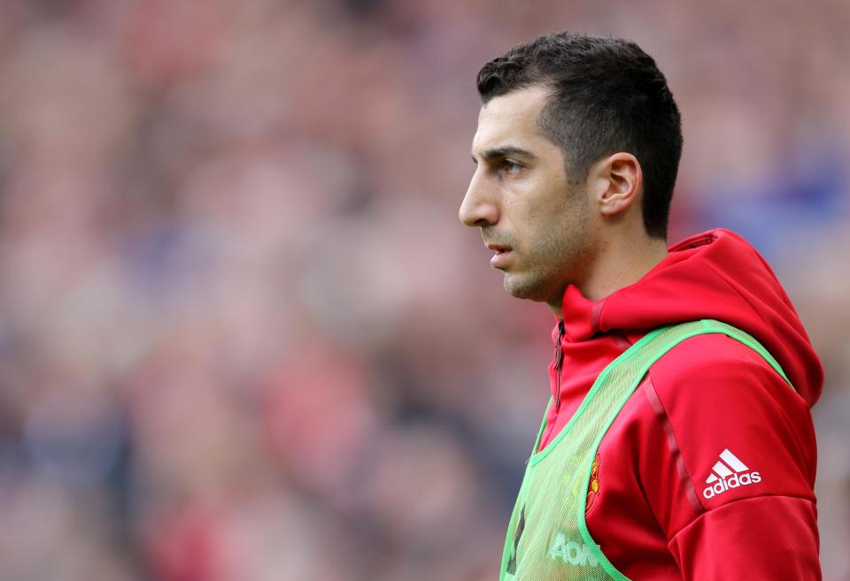  Henrikh Mkhitaryan has been frozen out of the Manchester United first team in recent weeks