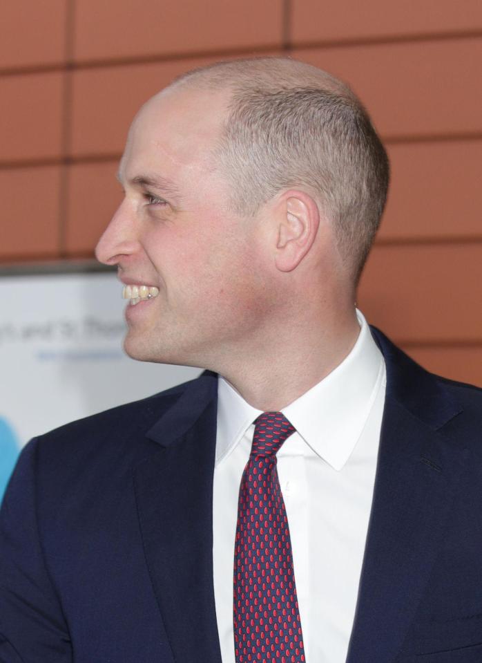 William is said to have shown off his new buzz cut in order to push Harry and Meghan off the front page during their high profile first visit to Wales earlier this year