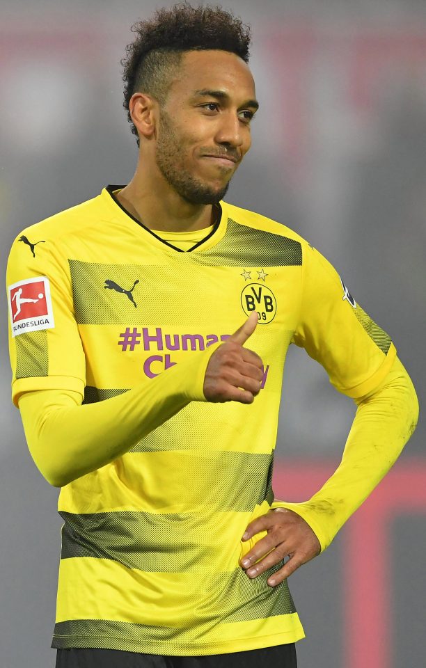  Striker Pierre-Emerick Aubameyang could face Swansea City on Tuesday