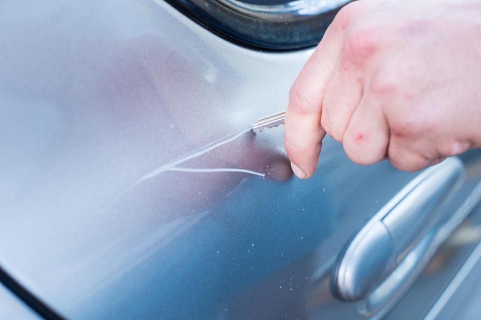  Even scratchiness paintwork can cause hundreds of pounds worth of damage