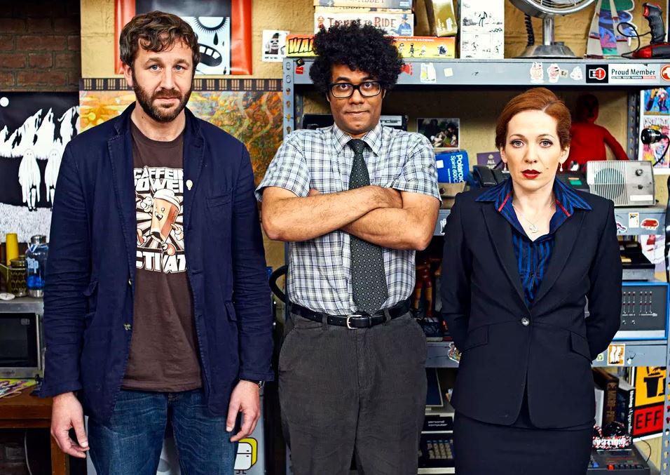  Chris starred in IT Crowd with Richard Ayoade and Katherine Parkinson