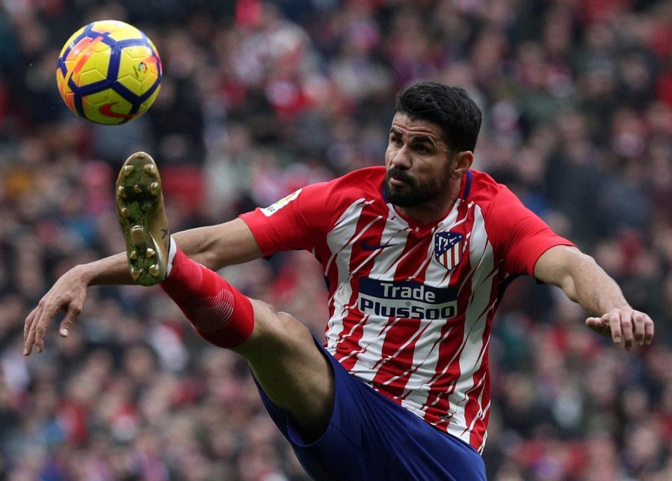  Chelsea lost striker Diego Costa back to Spanish giants Atletico Madrid