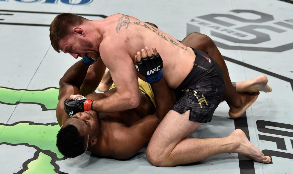  Stipe Miocic stifled the Cameroon hero