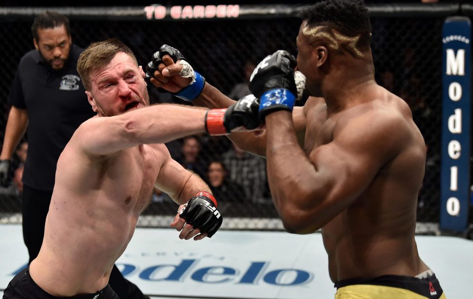  Stipe Miocic dominated the title fight