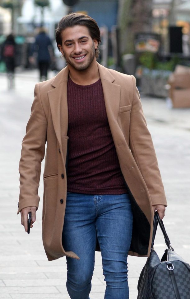 Kem Cetinay is happy to trade in his Love Island pal Chris Hughes