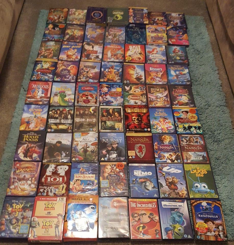  Savvy eBay sellers are selling their old Disney collection in bulk for hundreds of pounds