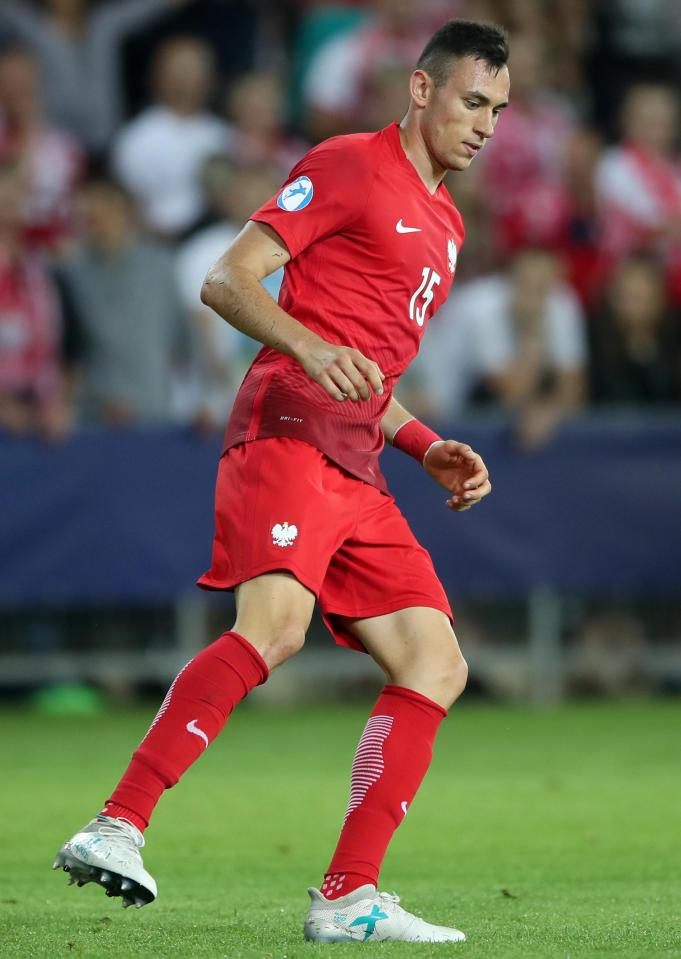  Jaroslaw Jach made his senior Poland debut against Mexico last November