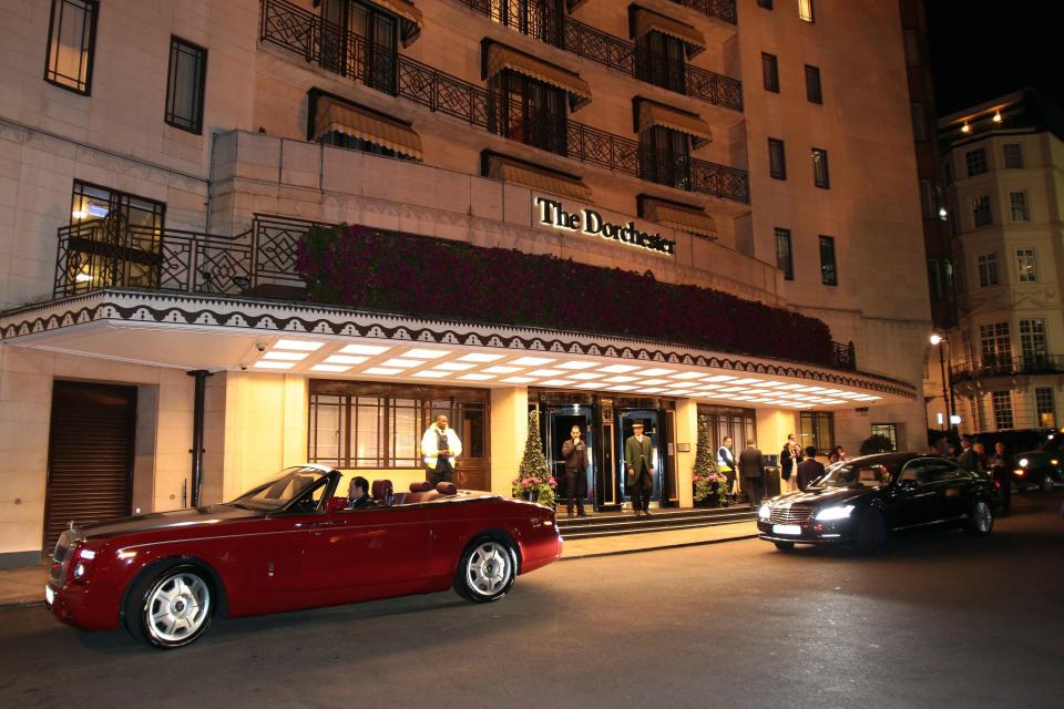  Hostesses are said to have been groped and subjected to lewd remarks at the Presidents Club Charity Dinner at The Dorchester Hotel (file picture)