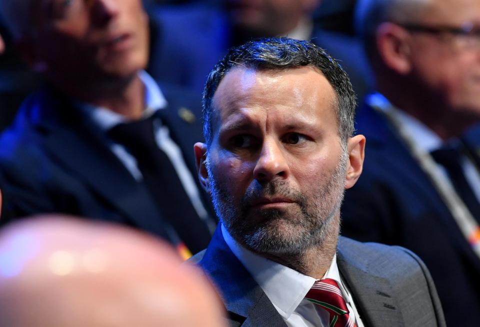  Ryan Giggs was in Switzerland for the Uefa Nations Draw on Wednesday