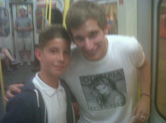  Marc Albrighton made a young fan's request a dream on the Tube