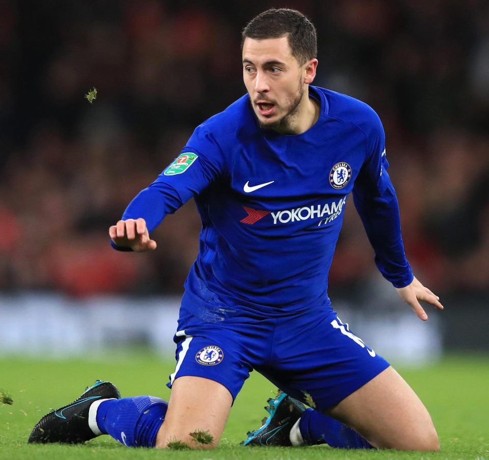  Belgium superstar Eden Hazard has been the best Chelsea player this season