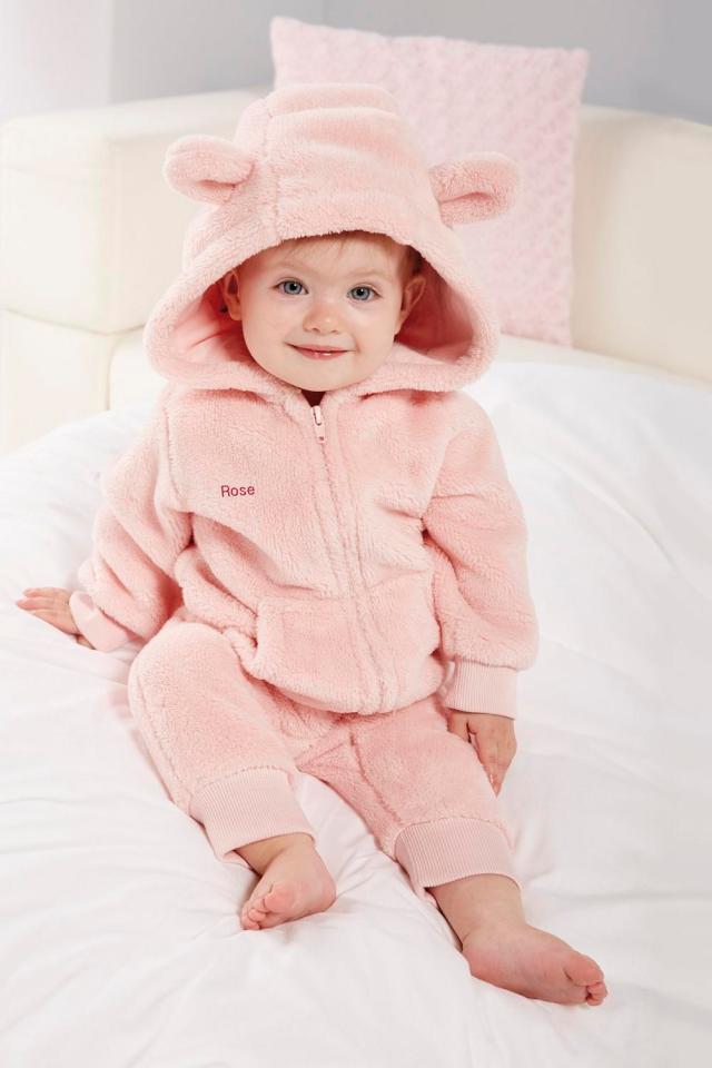 Personalised Fleece Romper