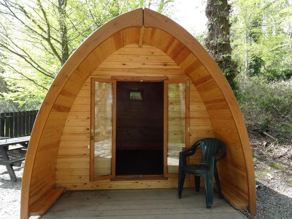  Whisk your Valentine away for a holiday in a wooden pod for two