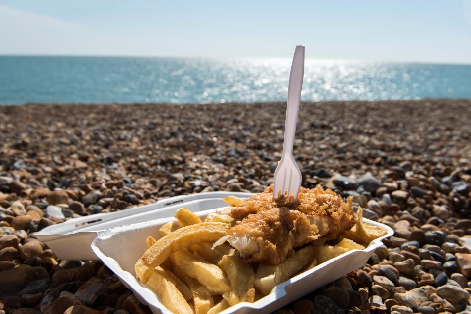  Fish and chips is a firm favourite of the British public