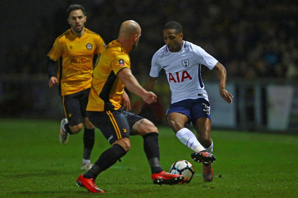  Kyle Walker-Peters featured for Spurs in FA Cup draw at Newport