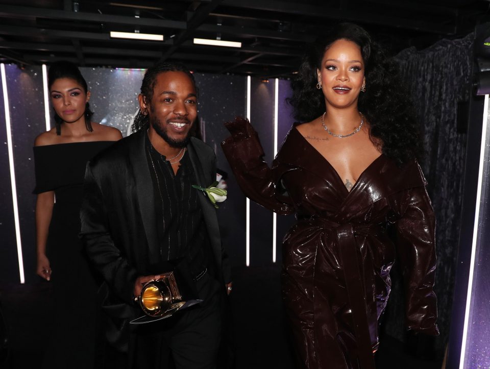  Kendrick Lamar and Rihanna went home victorious