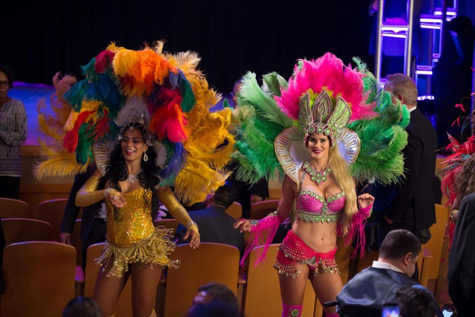 Dancers awaited Beckham's announcement Adrienne Arsht centre