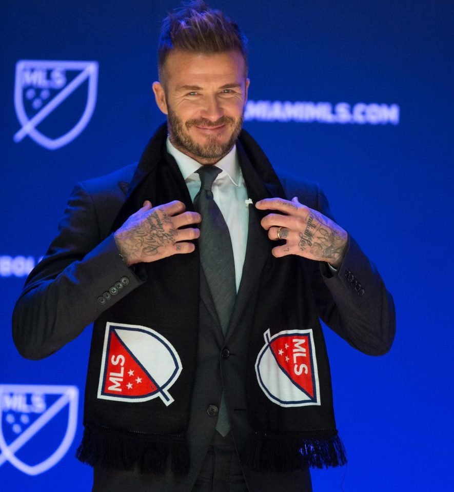  David Beckham has been granted a licence to run an MLS franchise