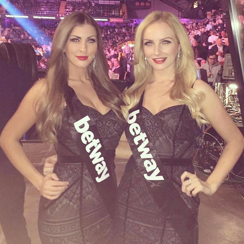  There have been no complaints about how walk-on girls are treated from within the darts community