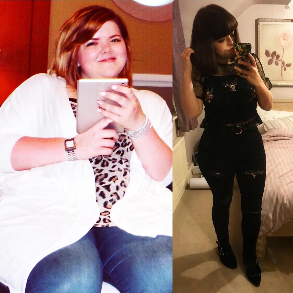 Rachel comfort ate her way to a size 24 after she was raped in 2011 