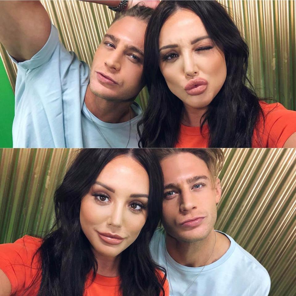 Scotty T and Charlotte Crosby