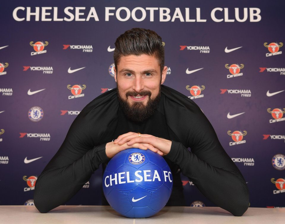  Olivier Giroud, who has 69 caps for France, hopes the move will boost his World Cup hopes