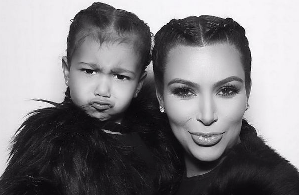 Kim had difficult pregnancies so opted to use a surrogate for her first child