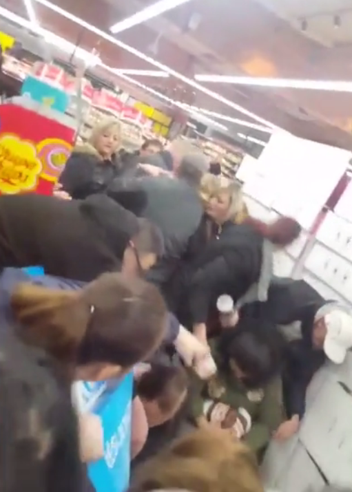  Shoppers scrambled in a French supermarket after Nutella jars were slashed in price