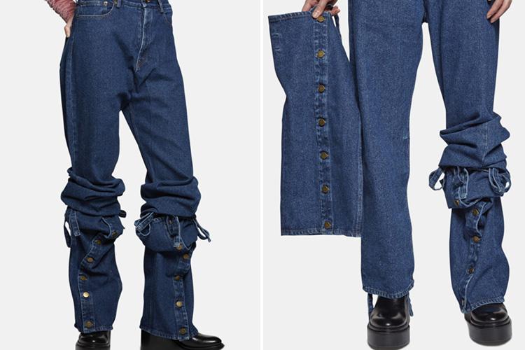  Is your wardrobe missing a pair of detachable, extendable jeans? No, we didn't think so