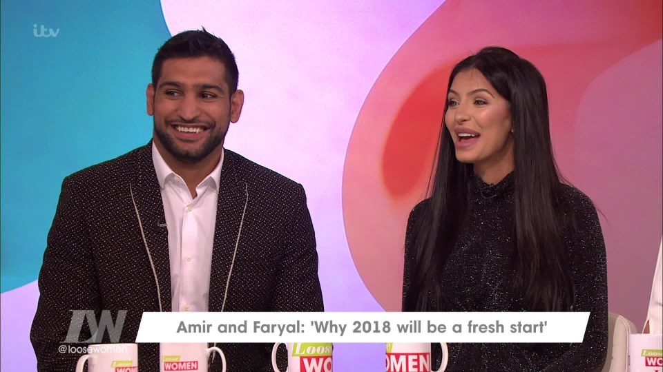 Amir, 31, made some candid confessions on the daytime show