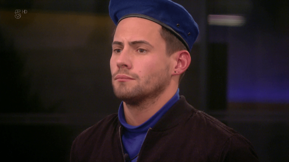  Andrew Brady is one of four housemates up for eviction tomorrow night on Celebrity Big Brother