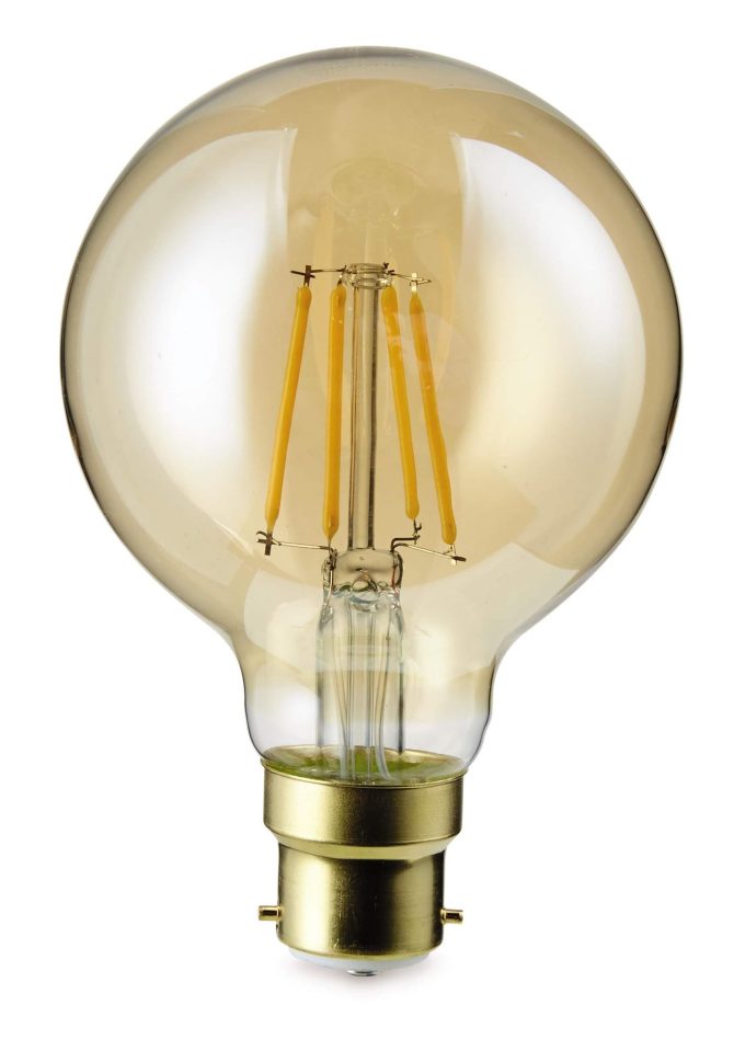 Aldi is selling a variety of antique-style vintage bulbs