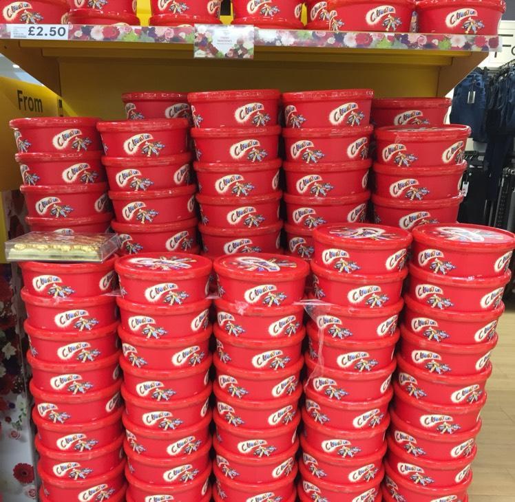  Tesco has slashed the price of tubs of Celebrations to £2.50