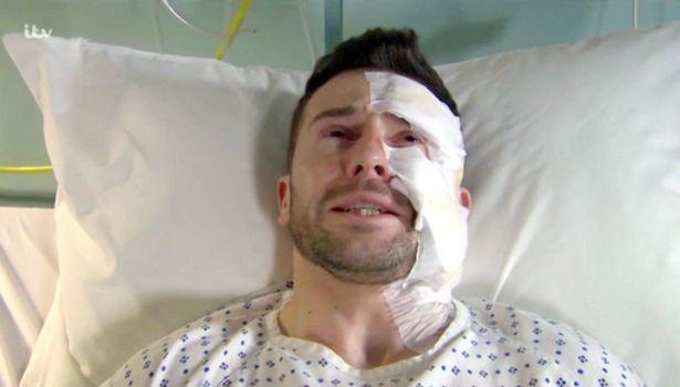  Ross Barton broke down in tears after the doctors revealed he could be scarred for life