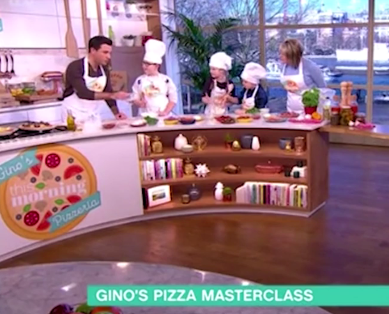  Gino was adamant that the fruit had no place on any from of pizza