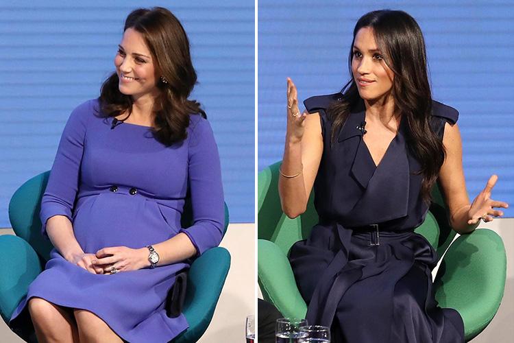  Passionate Meghan speaks with her hands, while Kate takes a more calm, careful approach