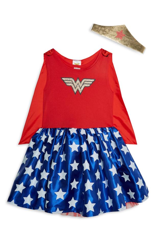  This costume is perfect for your mini Wonder Woman